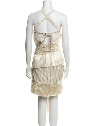 Alexis Striped Mini Skirt