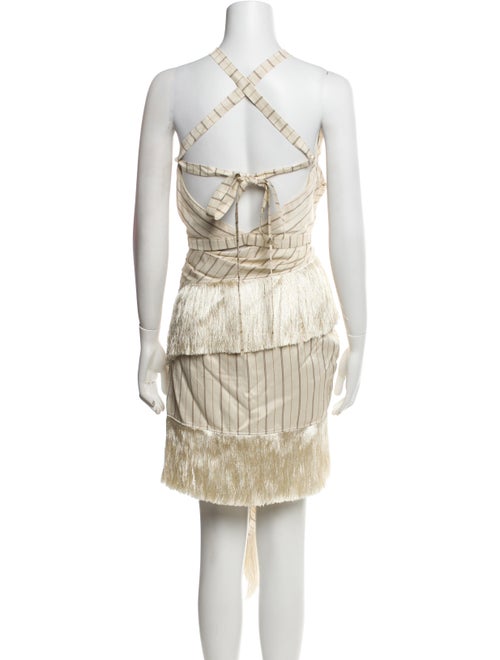 Alexis Striped Mini Skirt