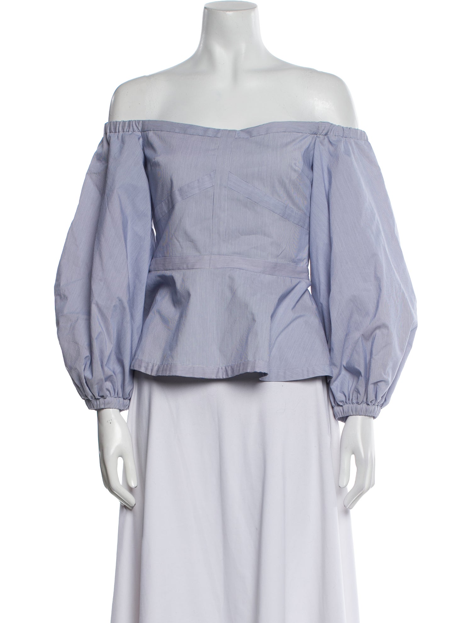 Alexis Off-The-Shoulder Three-Quarter Sleeve Blouse