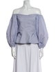 Alexis Off-The-Shoulder Three-Quarter Sleeve Blouse
