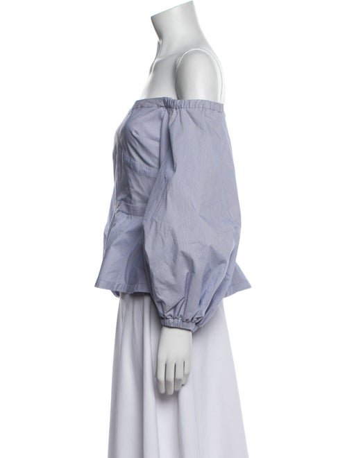 Alexis Off-The-Shoulder Three-Quarter Sleeve Blouse