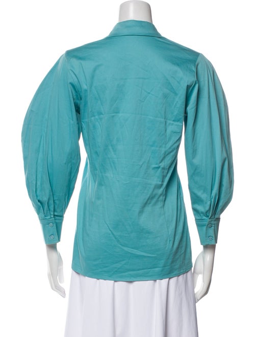 Alexis Three-Quarter Sleeve Button-Up Top