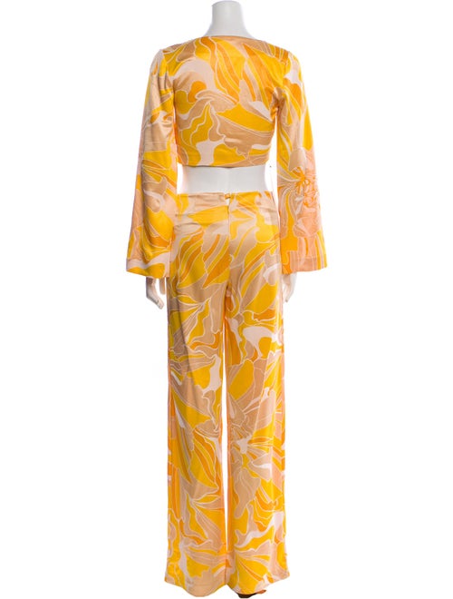 Alexis Printed Tassel Accents Pant Set