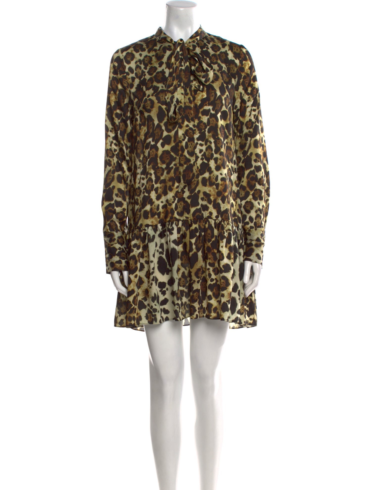 Alexis Animal Print Mini Dress