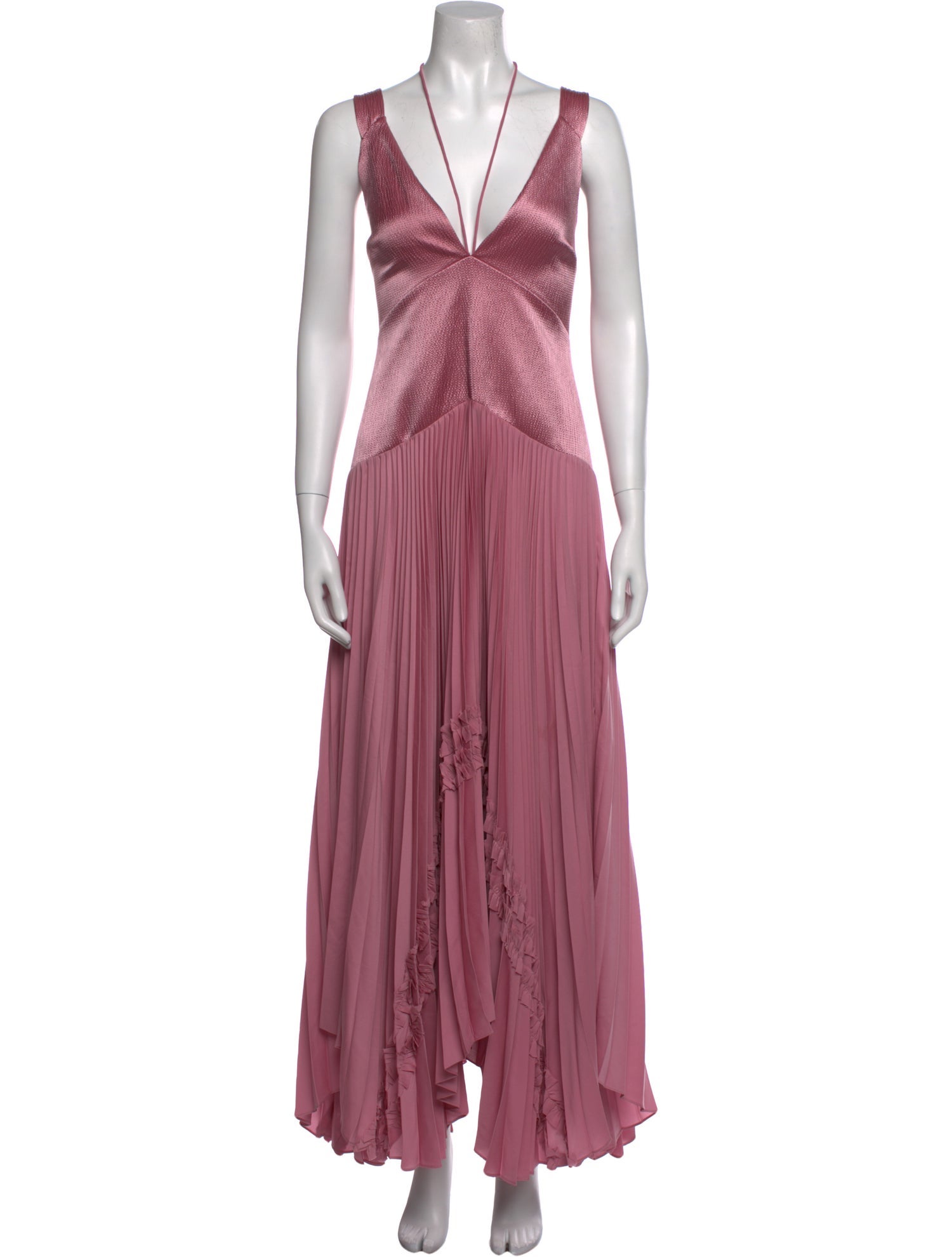 Alexis V-Neck Long Dress