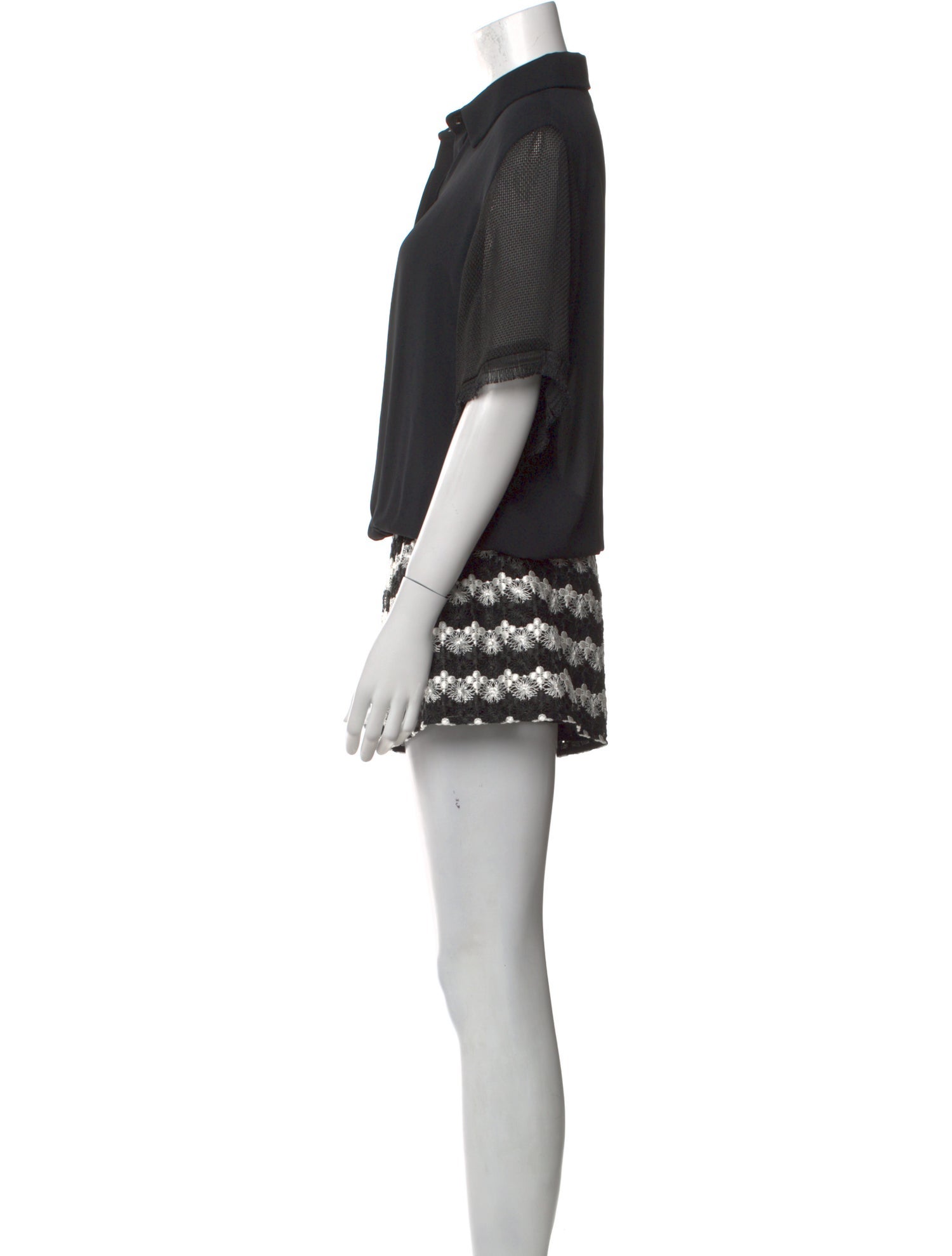 Alexis Printed V-Neck Romper