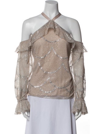 Alexis Off-The-Shoulder Long Sleeve Blouse