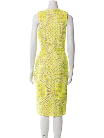 Alexis Printed Midi Length Dress