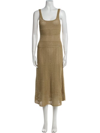 Alexis Square Neckline Long Dress