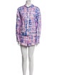 Alexis Linen Tie-Dye Print Short Set