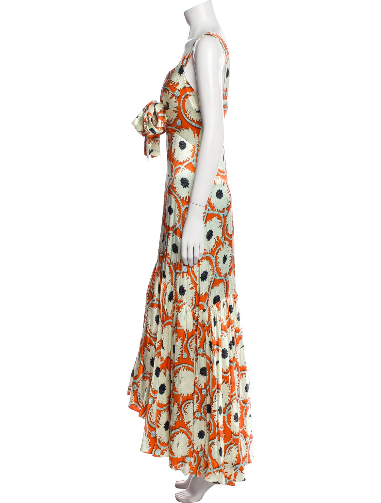 Alexis Printed Long Dress