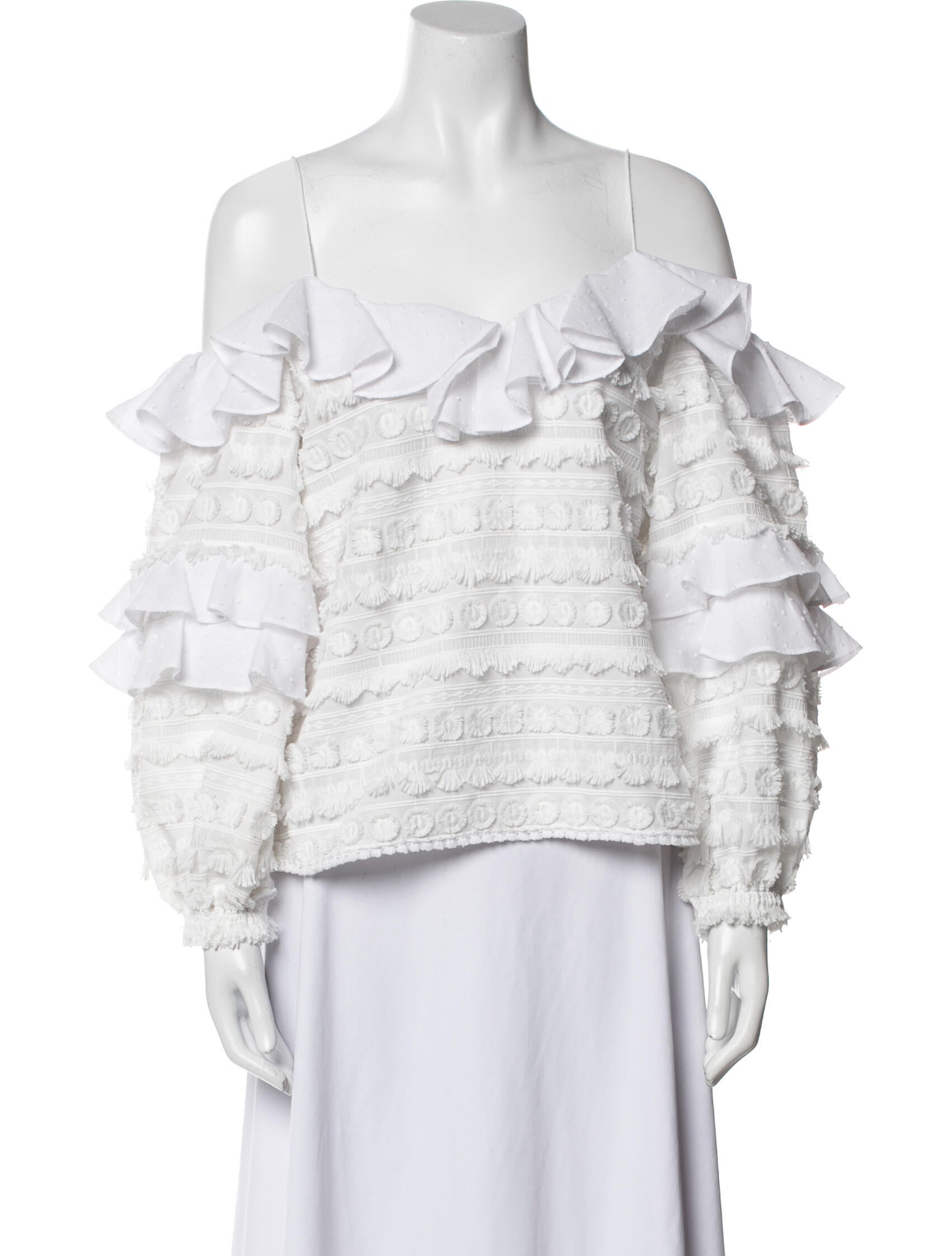 Alexis Off-The-Shoulder Long Sleeve Blouse