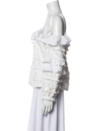 Alexis Off-The-Shoulder Long Sleeve Blouse