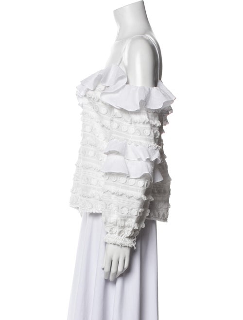 Alexis Off-The-Shoulder Long Sleeve Blouse