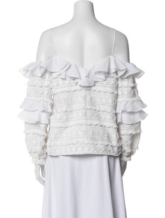 Alexis Off-The-Shoulder Long Sleeve Blouse