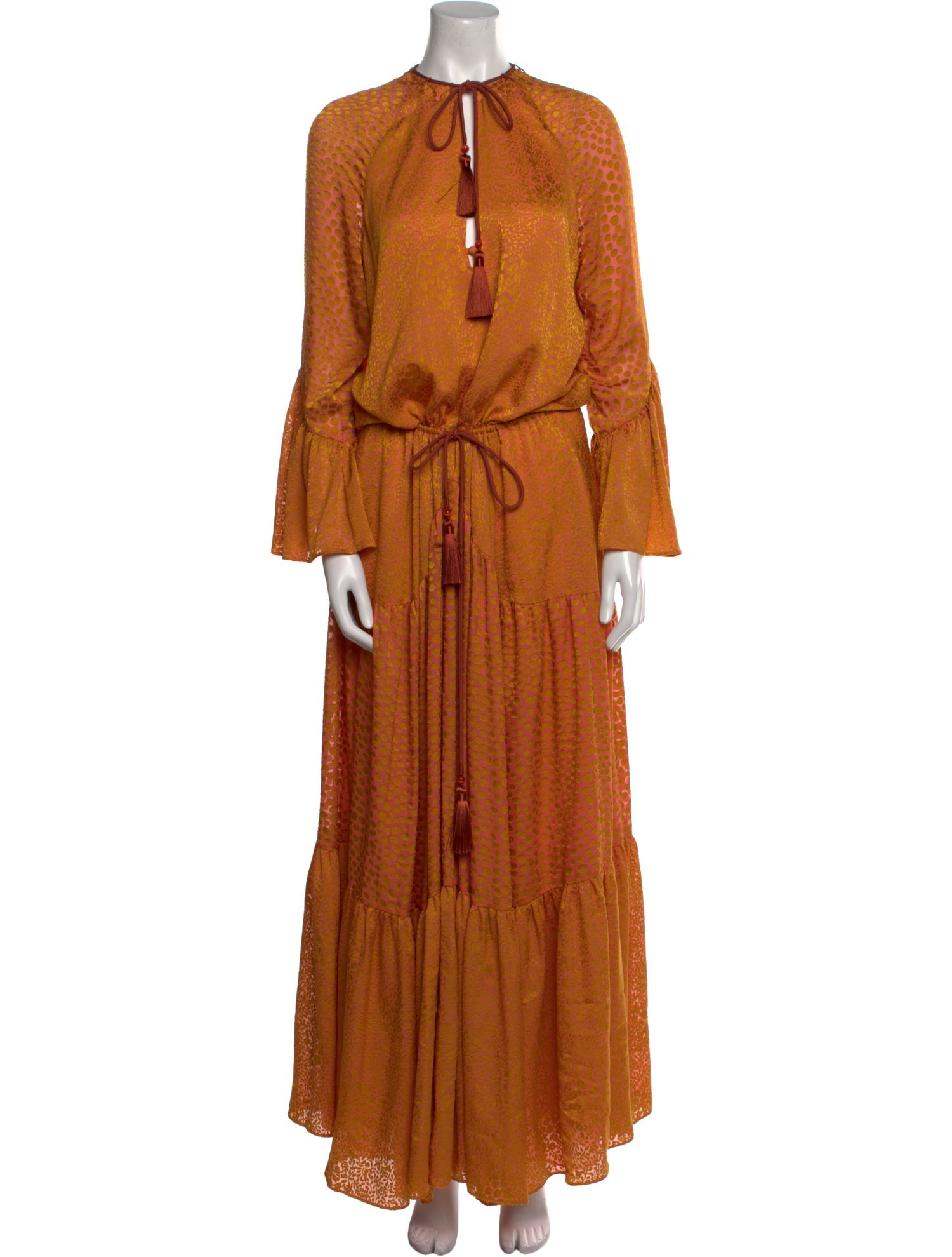 Alexis V-Neck Long Dress w/ Tags