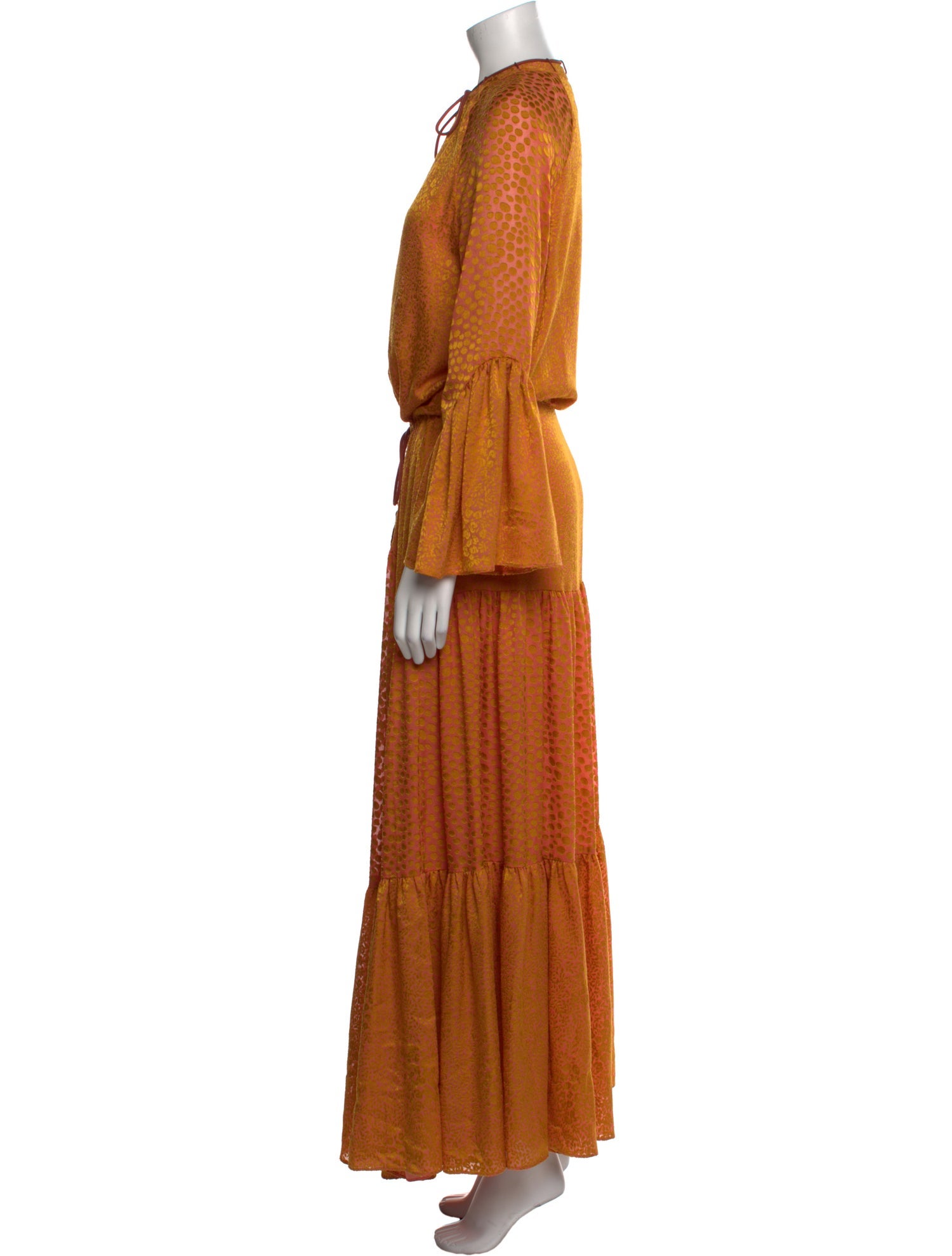 Alexis V-Neck Long Dress w/ Tags