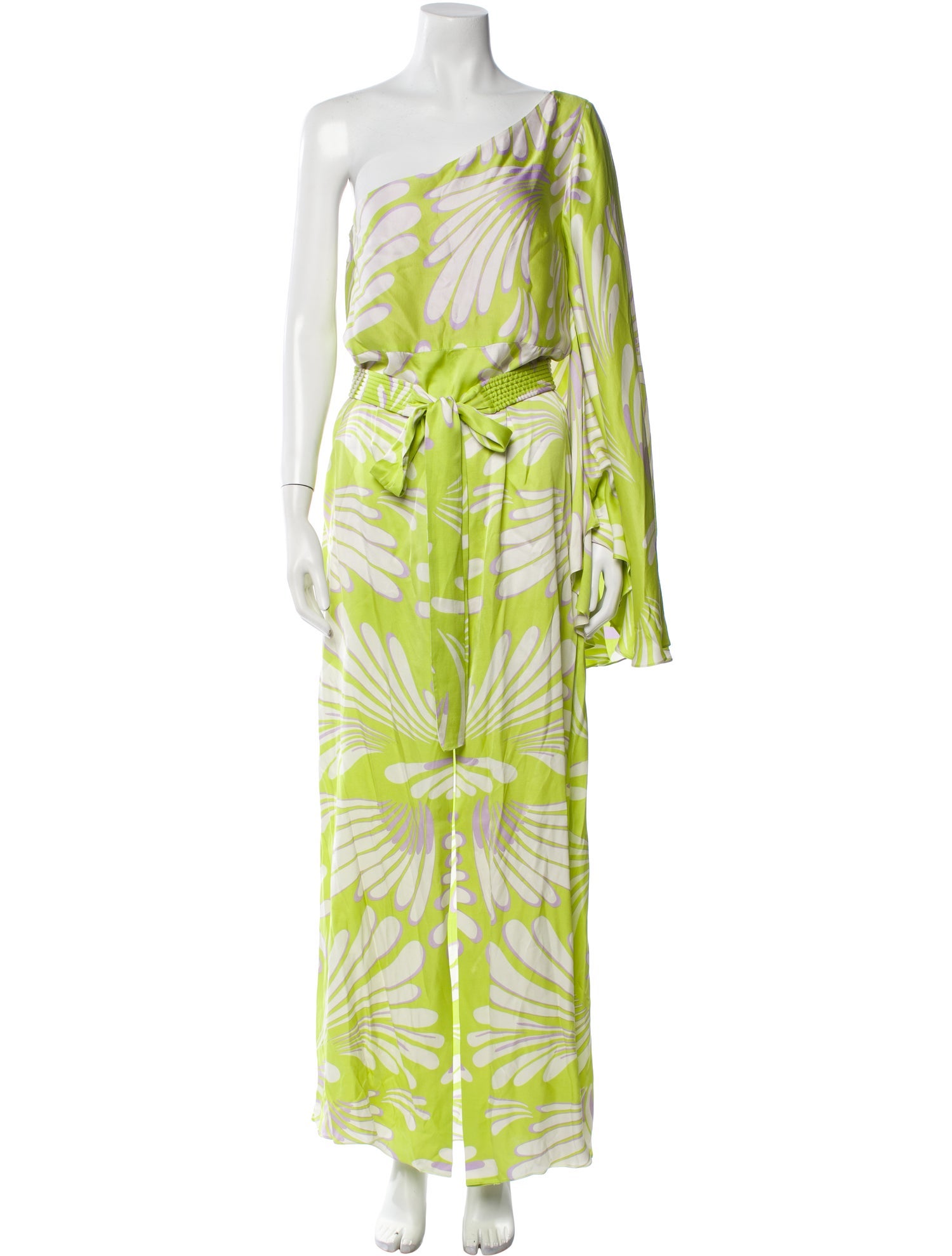 Alexis Printed Long Dress w/ Tags