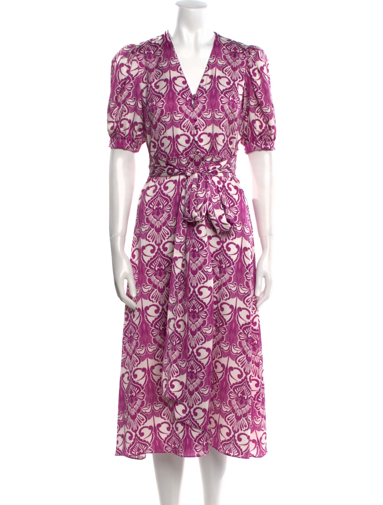 Alexis Printed Midi Length Dress