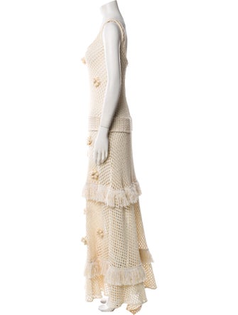 Alexis Nylon Midi Length Dress