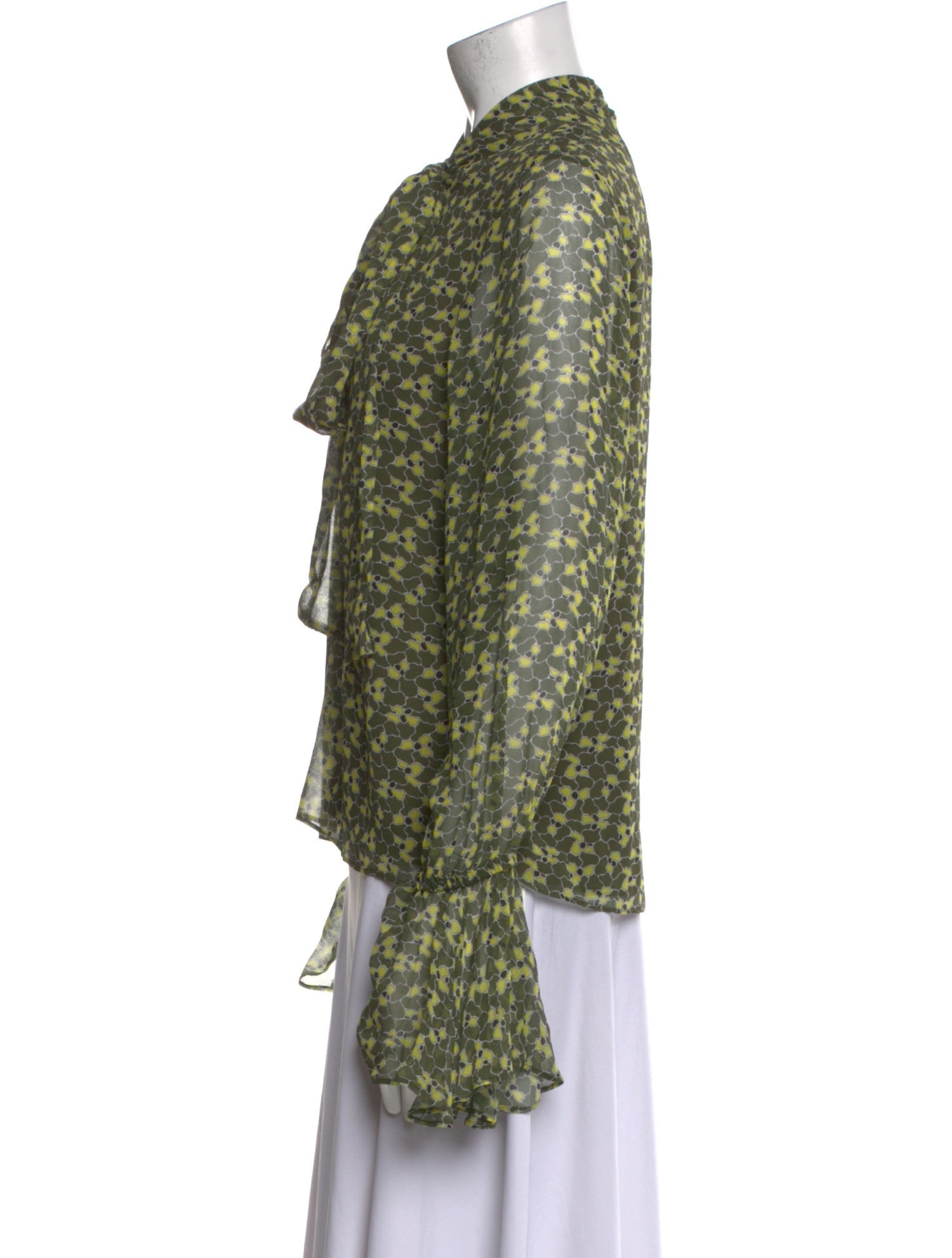 Alexis Silk Floral Print Blouse