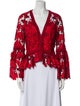 Alexis Floral Print Evening Jacket