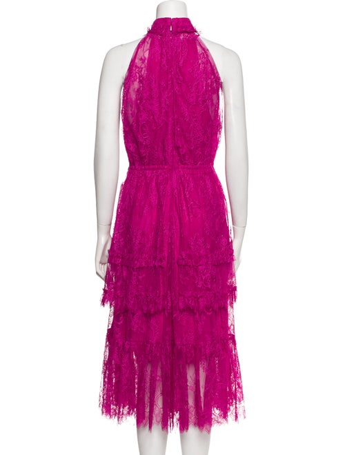 Alexis Mock Neck Midi Length Dress