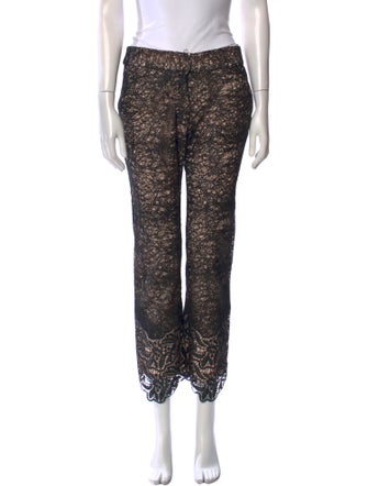 Alexis Lace Pattern Straight Leg Pants