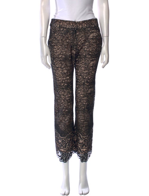 Alexis Lace Pattern Straight Leg Pants