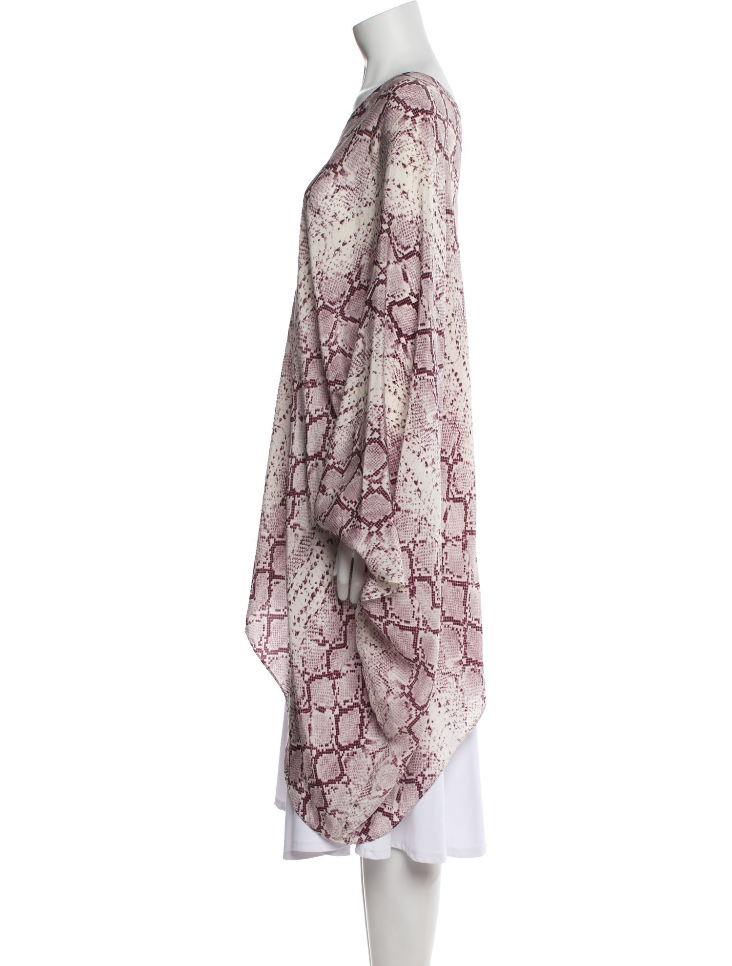 Alexis Animal Print One-Shoulder Tunic