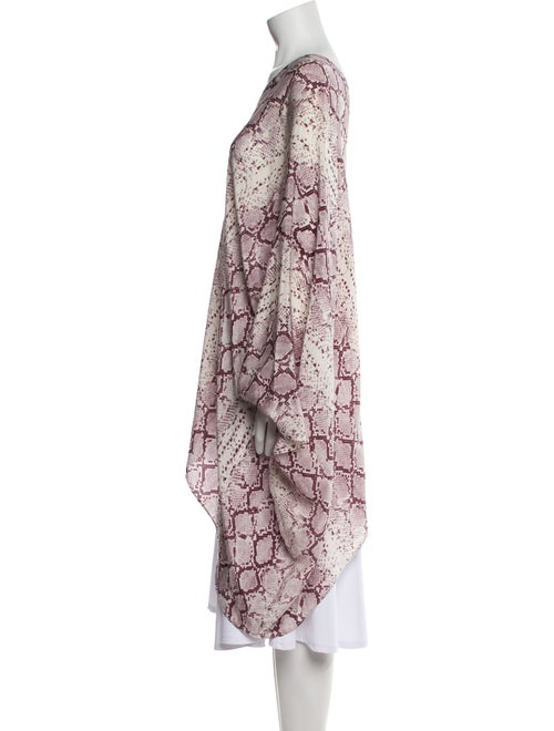 Alexis Animal Print One-Shoulder Tunic