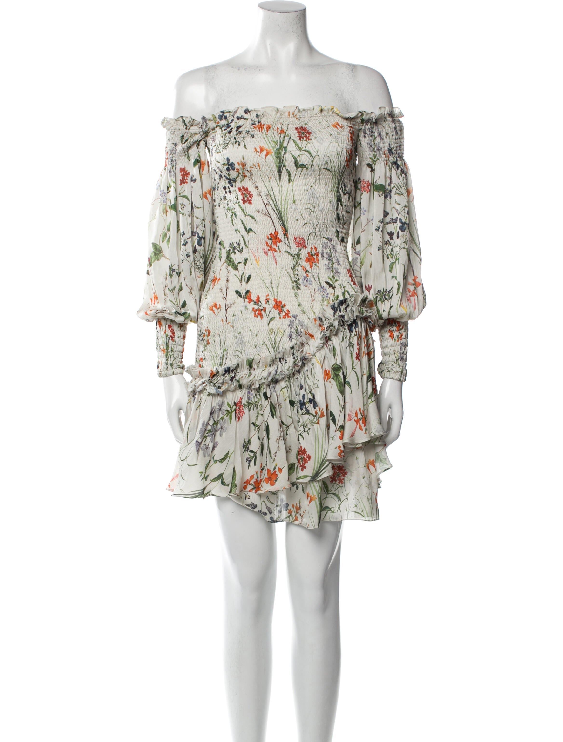 Alexis Floral Print Mini Dress