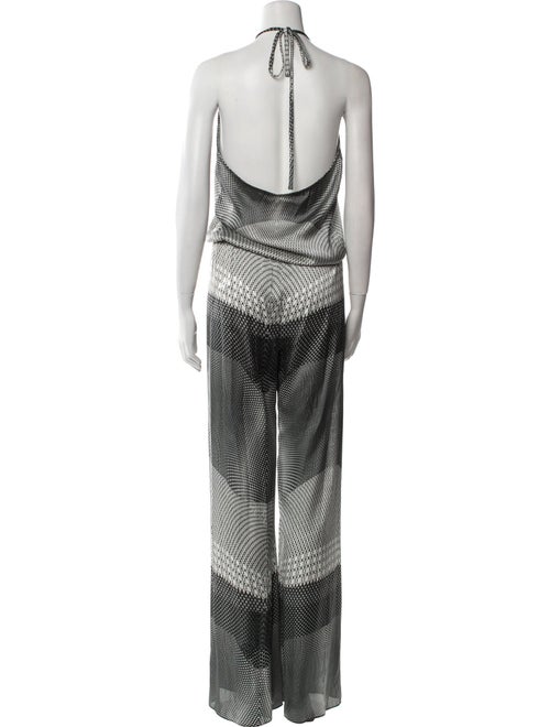 Alexis Printed Crew Neck Jumpsuit