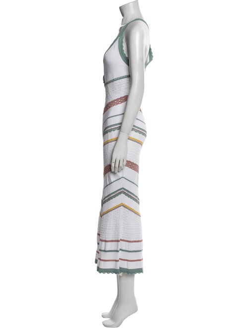 Alexis Striped Long Dress