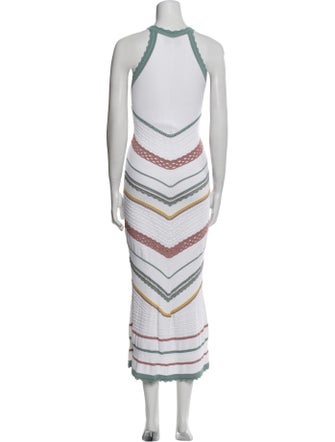 Alexis Striped Long Dress