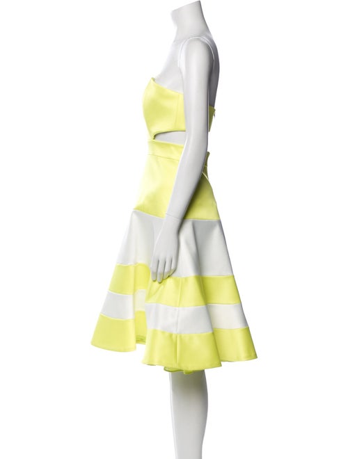 Alexis Colorblock Pattern Mini Dress