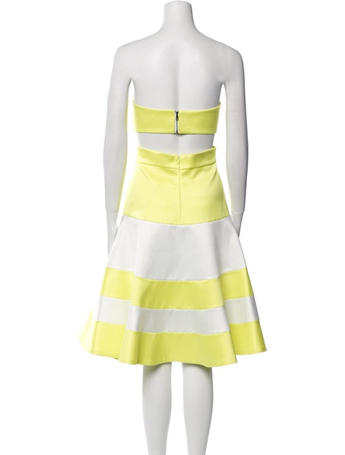 Alexis Colorblock Pattern Mini Dress