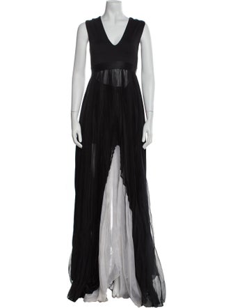 Alexis Silk Long Dress
