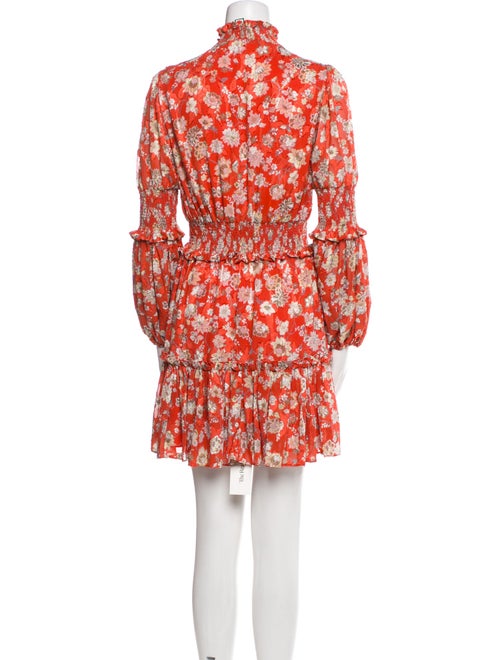 Alexis Floral Print Knee-Length Dress