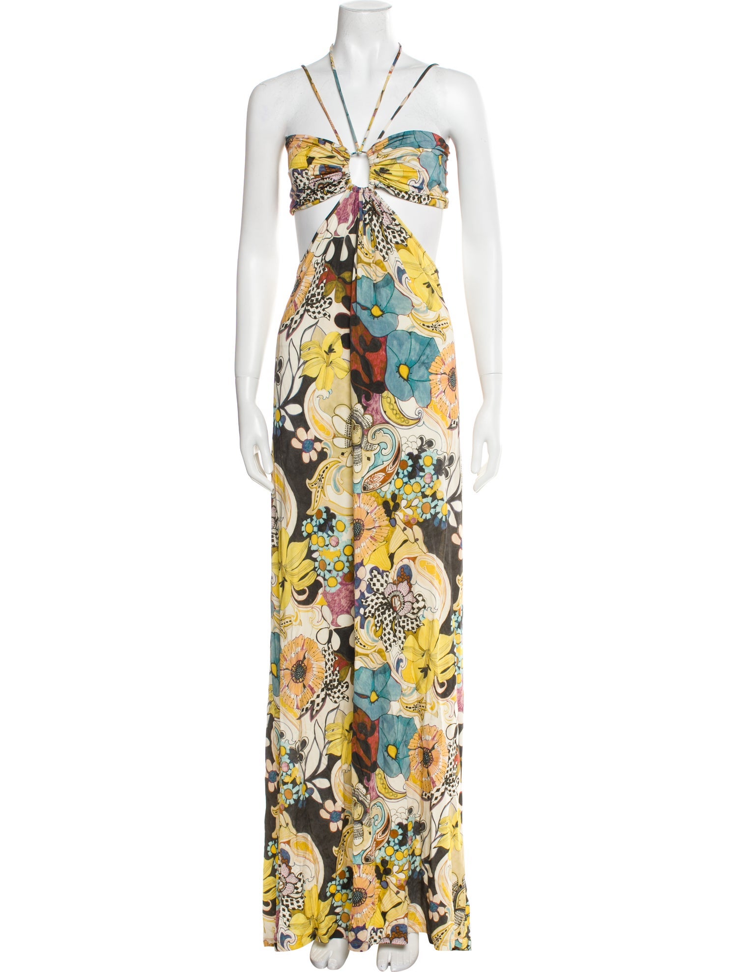 Alexis Printed Long Dress