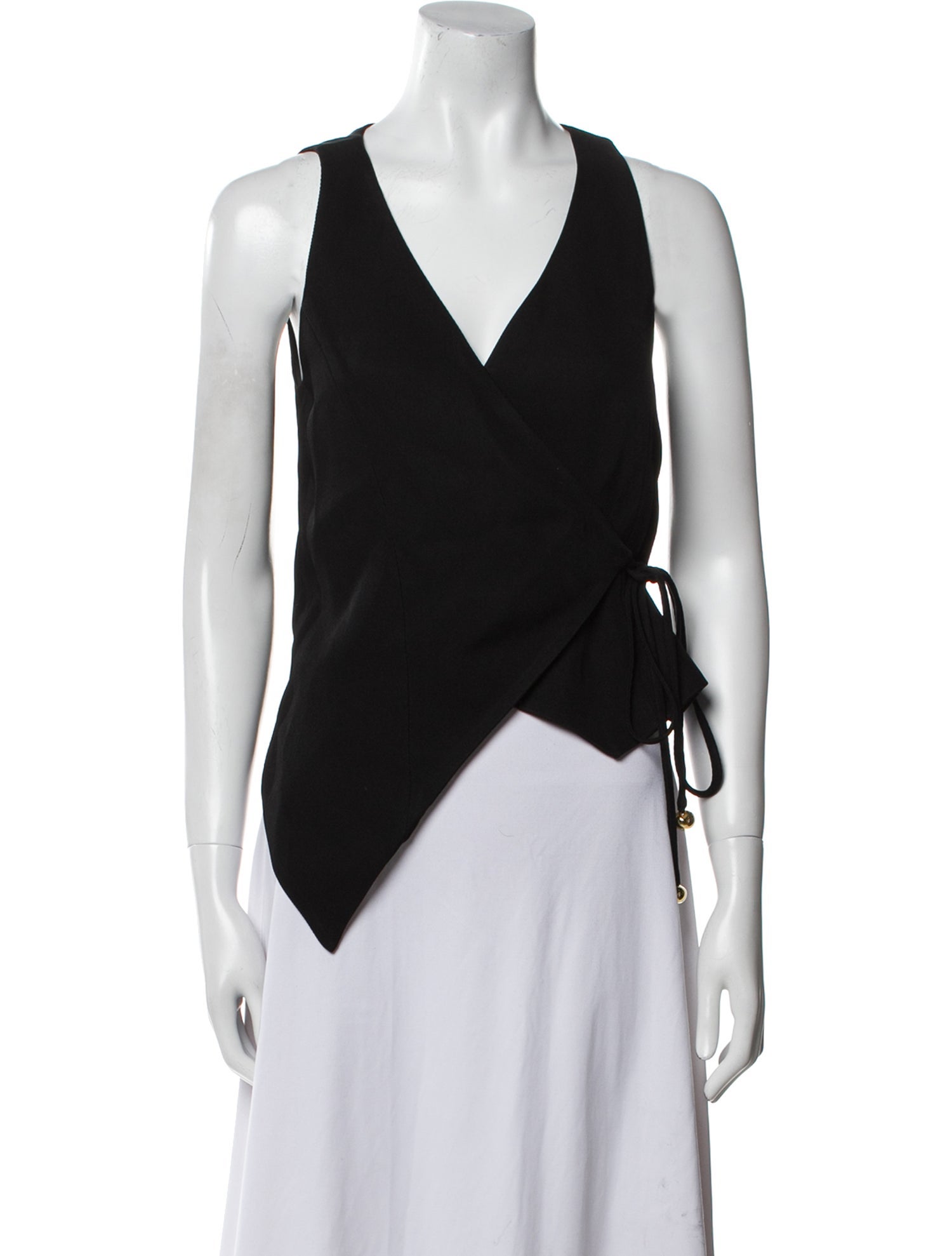 Alexis V-Neck Sleeveless Crop Top w/ Tags