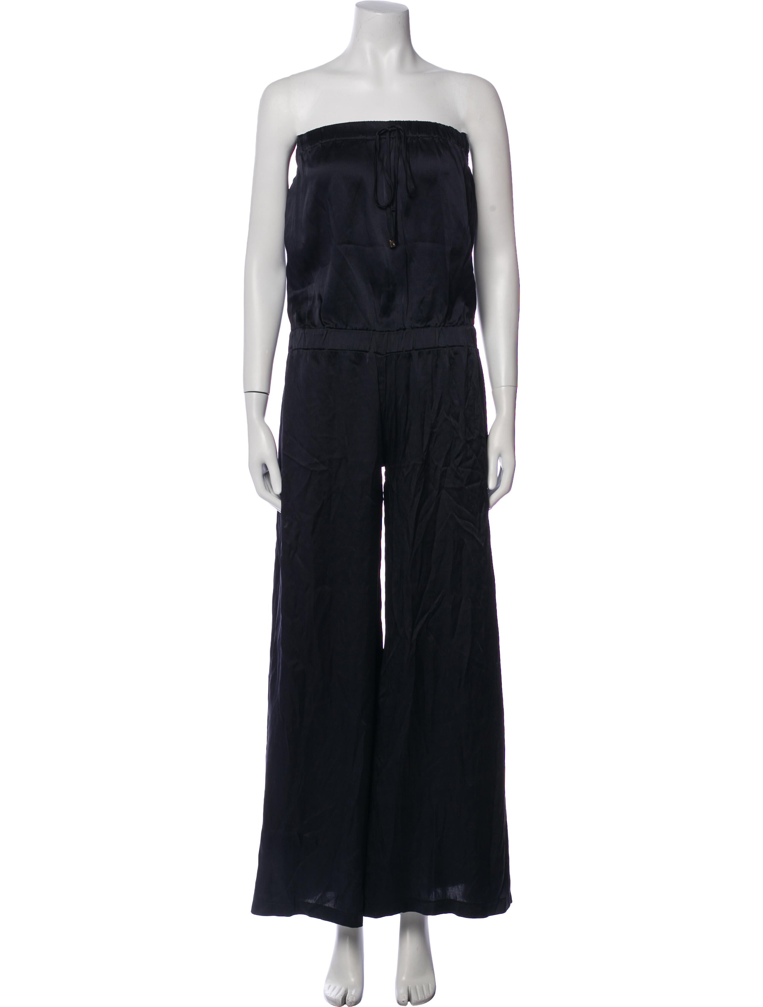 Alexis Silk Strapless Jumpsuit