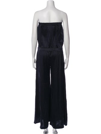 Alexis Silk Strapless Jumpsuit