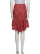 Alexis Lace Pattern Knee-Length Skirt