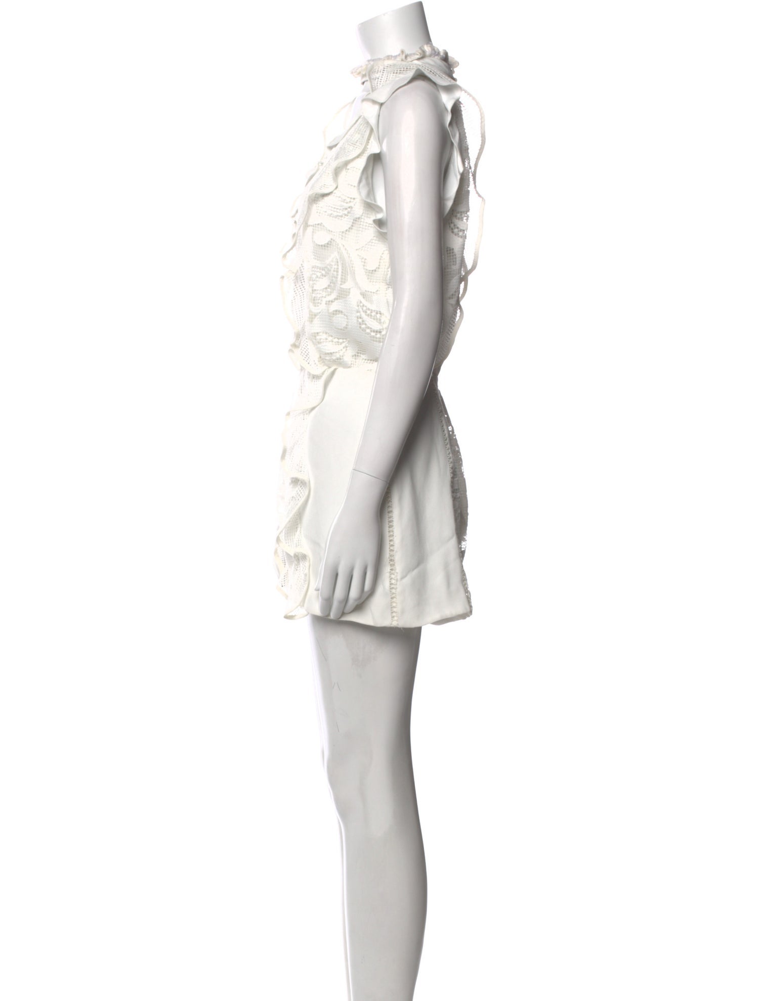 Alexis Printed Mock Neck Romper