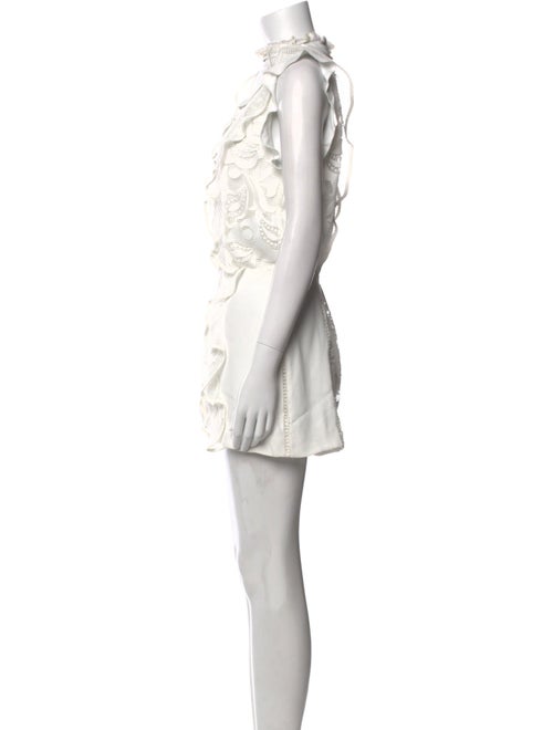 Alexis Printed Mock Neck Romper