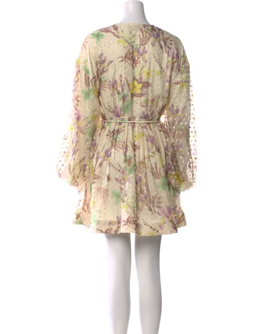 Alexis Floral Print Mini Dress