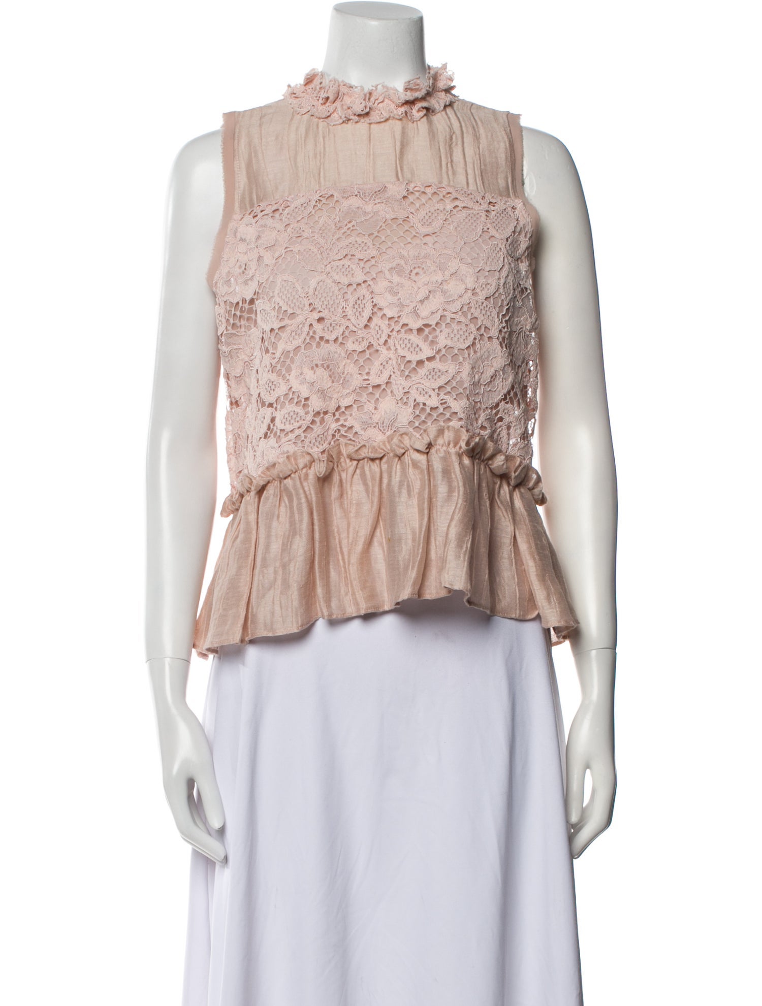 Alexis Lace Pattern Vest