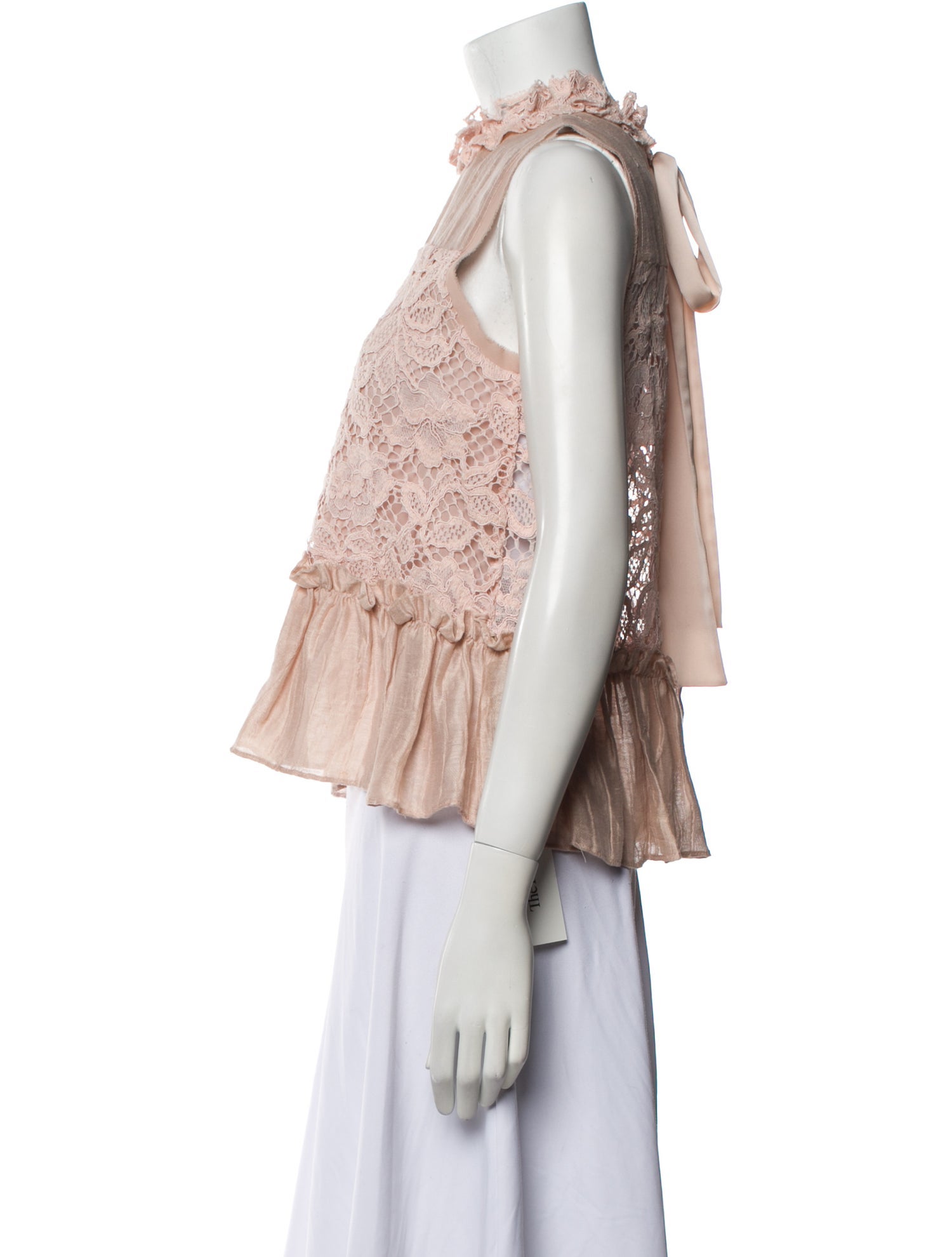 Alexis Lace Pattern Vest