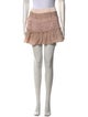 Alexis Ruffle Embellishment Mini Skirt